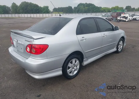2008 Toyota Corolla S z USA, uszkodzony, nr VIN 1NXBR32E68Z970511